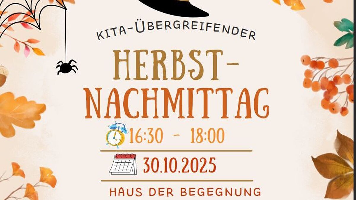 Kita- übergreifender Herbstnachmittag